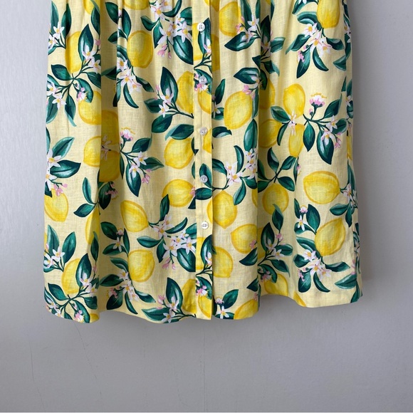 Drapes James Danielle Mini Dress Lemon Blossom 4 - Picture 5 of 9